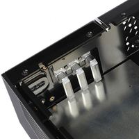 Casing Pc Full Tower 6 Hard Drive kotak Bays Mini Itx industri dengan Slot penjualan laris komputer meja Compu Gaming keren