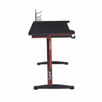 Bureau d'ordinateur de jeu en bois MDF moderne universel pour le bureau et la chambre à coucher meubles de compétition de jeux de stock