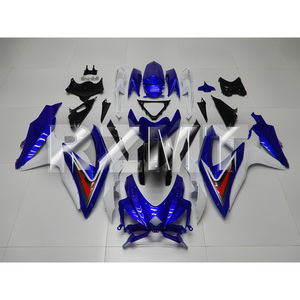 Para Suzuki GSXR600 GSXR750 2008-2010 <span class=keywords><strong>GSXR</strong></span> 600 <span class=keywords><strong>750</strong></span> <span class=keywords><strong>K8</strong></span> Carenado de Motocicleta Kit de Carenados de Carrocería Personalizados de Inyección ABS S0608-101a - Product Image 1