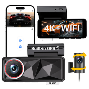 Dashcam 4G à 6 Lentilles <span class=keywords><strong>SONY</strong></span> STARVIS IMX 335 4K, Enregistreur Vidéo de Caméra de Tableau de Bord, Dashcam Arrière 2K <span class=keywords><strong>SONY</strong></span> STARVIS IMX 307 - Product Image 1