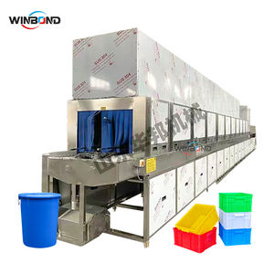 <span class=keywords><strong>Machine</strong></span> de lavage de caisses personnalisable, <span class=keywords><strong>largeur</strong></span> et hauteur réglables pour s'adapter à diverses tailles de caisses, paniers et boîtes - Product Image 4