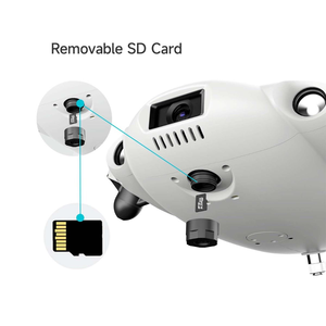 FiFish V-EVO Quadcopter Subacuático con Cámara 4K 60fps, 100m de Profundidad, 360° °   Cerradura con Visión Inteligente Omnidireccional, 5000 Lúmenes LED - Product Image 5