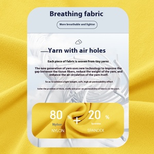 Respirant taille haute Yoga pantalon pour femmes solide course Fitness sport nu sensation pantalons longs contrôle du ventre <span class=keywords><strong>soleil</strong></span> grande taille - Product Image 4