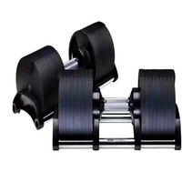 Fabricant d'usine de Fitness poids d'haltères avec support 40kg 50kg 80lb fonction d'haltère haltère réglable