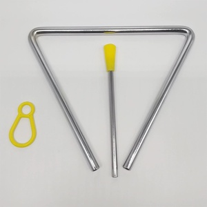 <strong>Triangle</strong> Percussion <strong>Instrument</strong> with Holder for Kids Rhythm Training Multi-size Steel <strong>Triangle</strong> Set - Product Image 6