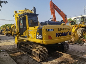 Excavadora Usada Komatsu PC200-8 de 20 Toneladas, Marca Japonesa Original, Excavadora de Construcción de Orugas Medianas con Pocas Horas de Uso - Product Image 2