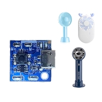 Ventilador de Mano Pequeño, Placa Base de Bolsillo, Módulo de Control de Carga Mini PCBA