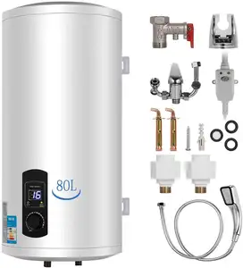 SIHAO 2KW80L電気温水ヒーターボイラーシリンダータンク貯蔵給湯器キッチン用