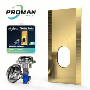 Lot de 12, 24 ou 36 lames de rechange neuves 2026 pour tondeuse robot Dreame A1, Mova - Product Image 1