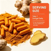 Capsules de Curcuma et Curcumine à Marque Blanche OEM : Inhibition des Facteurs Inflammatoires, Soutien Articulaire, Complément Alimentaire