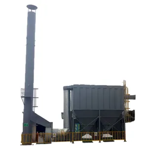 Pulse jet bag filter dust collector for Carbon Black