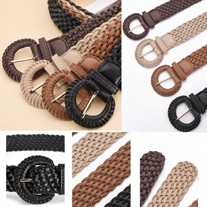 Nuevo Cinturón Trenzado de Cuero PU para Mujer, Cinturón Bohemio Versátil para Vestidos, Abrigos y Camisas Holgadas, Venta al Por Mayor - Product Image 3