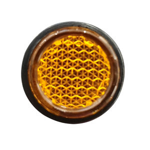 K-lite Factory 24mm autocollant réflecteur rond multicolore pour moto équitation accessoires de voyant <span class=keywords><strong>d</strong></span>'avertissement de sécurité réfléchissant - Product Image 3