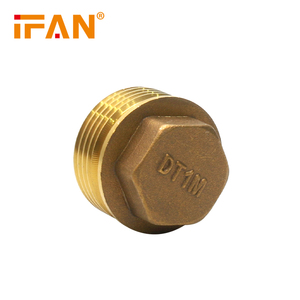 Ifan jaune en laiton pour <span class=keywords><strong>la</strong></span> plomberie raccords en laiton 1/2 - 1 pouces plomberie raccords en laiton tee - Product Image 2