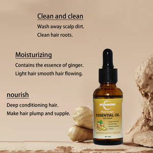 <span class=keywords><strong>Aceite</strong></span> Capilar <span class=keywords><strong>de</strong></span> Jengibre <span class=keywords><strong>de</strong></span> Marca Blanca 30ml Repara Puntas Abiertas Protección Térmica y UV Fórmula No Grasosa con Manteca <span class=keywords><strong>de</strong></span> Chebe y Karité Bajo MOQ 100 - Product Image 4