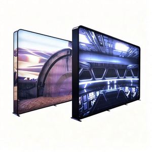 Custom LED Fabric <b>Light</b> <b>Box</b> with Logo SEG Tension Fabric Lightbox for Portable Exhibition Backdrop Trade Show Display Stand - Product Image 1
