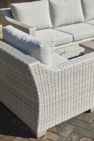 Innenhof Freizeit Balkon Wohnzimmer Villa Outdoor Sofa Wicker Rattan Gartens tuhl Sofas Set Outdoor Kombination möbel