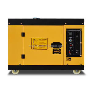 Gerador Diesel Silencioso de 220V 380V 50/60Hz 5-15KW Monofásico com ATS Marca WETECH - Product Image 1