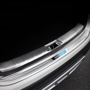 Seuil De Porte Voiture,Anneau Décoratif En Diamant, 1 Pièce, Logo De