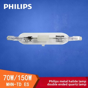 Lámpara de Haluro Metálico PHILIPS MHN-TD ES <span class=keywords><strong>70W</strong></span> 150W/742/730, Lámpara Tubular de Cuarzo de Doble Extremo, 220V, China - Product Image 1