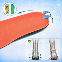 Semelles intérieures unisexes AureRight en mousse PU antichoc et écologiques pour le fitness, la marche et les chaussures de tous les jours - Personnalisation OEM