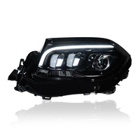 Adapté aux modèles Mercedes-Benz GLS 2016-2019, modification des phares avec des lentilles LED modèle 24 pour feux de jour