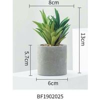 Planteur de fleurs artificielles Succulent, Pot de fleurs mignon pour filles, Mini ornement de bureau, bonsaï de jardin, cadeau d'anniversaire