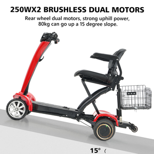 Scooter Plegable Ligero de Cuatro Ruedas para Personas Mayores, Hidoes P1, Andador Asistido por Energía, Rollator Hd-p1 de Cuatro Ruedas - Product Image 3
