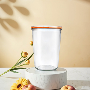 Recipientes de vidrio herméticos versátiles para despensa y organización de cocina Capacidad de 350ml y 800ml para alimentos secos, <span class=keywords><strong>pasta</strong></span> y granos de café - Product Image 6