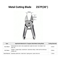 Têtes de coupe de rechange Doingwin multi-modèles pour cisailles pneumatiques industrielles, lames de ciseaux pneumatiques pour la découpe automatique de fils