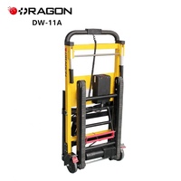 Chariot à plateforme électrique pour monter les escaliers, en aluminium, nouvelle conception, capacité de 180 kg, personnalisable OEM pour le chargement lourd