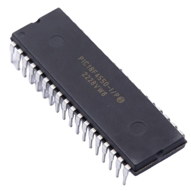 PIC18F4550-I/P 40-DIP Original Integrated Circuit Microcontrollers IC MCU 8BIT 32KB FLASH 40DIP One-stop Service