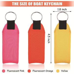 Porte-clés flottant personnalisé multicolore en néoprène, accessoires promotionnels, pendentif anti-perte, résistant à l'eau, <span class=keywords><strong>publicitaire</strong></span> - Product Image 5