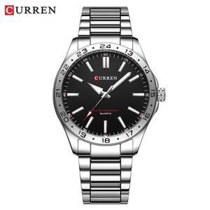 Curren 8452 Business <b>Watch</b> for Men Stainless Steel Strap Waterproof 3 Hand Simple <b>Watch</b> Reloj De Pulsera - Product Image 1