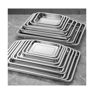 Plaque de cuisson en acier inoxydable de qualité alimentaire pour biscuits, pain, four, résistance aux hautes températures, moule à gâteau, outils de pâtisserie - Product Image 2