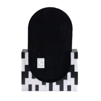 Nouveau design, miroirs de maquillage portables de table, modernes, faits à la main, écologiques, noirs, blancs, bleus, ovales, amovibles, pour bureau, vente en gros