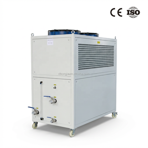 เครื่องทำน้ำเย็นอุตสาหกรรม 10 ตัน แบบระบายความร้อนด้วยอากาศ 220V 380V 415V 440V 480V ราคาตามสั่ง - Product Image 6