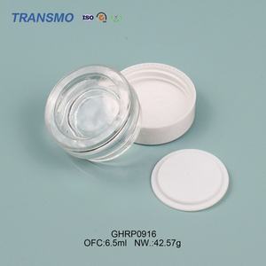 Pot en verre pour crème pour les yeux recyclable, personnalisable avec logo, pot en verre rond de 5 g, pots écologiques - Product Image 4