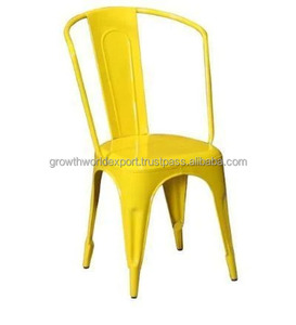 2024 chaise de salle à manger en métal moderne de qualité supérieure en cuir véritable pour la maison café Bar hôtel cuisine entrée appartement meubles de maison pour Villa - Product Image 2