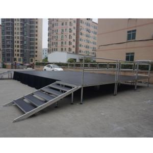 อุปกรณ์ให้แสงสว่างบนเวทีทำจากอลูมิเนียมแบบมืออาชีพเวทีสี่ขาแบบถอดได้ - Product Image 1