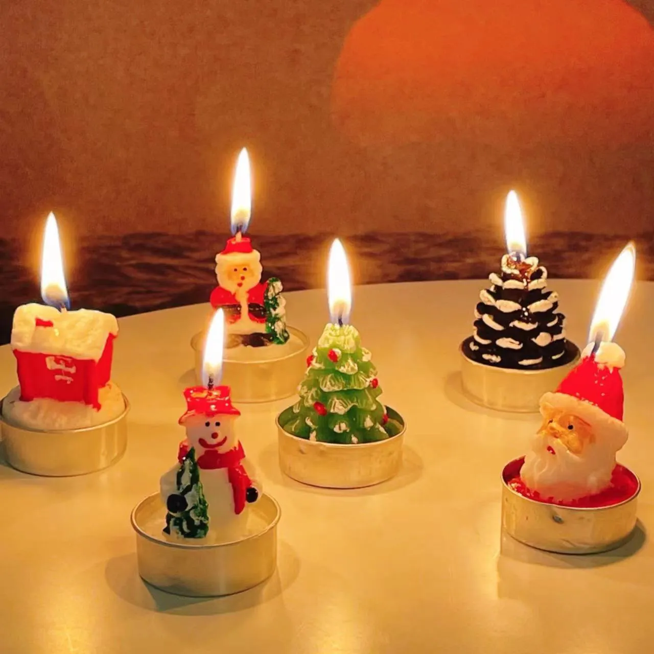 شموع عيد الميلاد الأكثر مبيعًا لوازم زينة عيد الميلاد الشموع