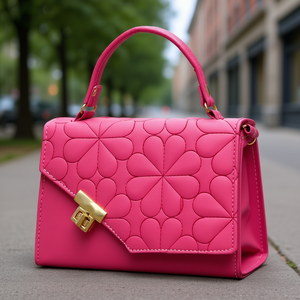 Sac bandoulière vintage Fana pour femme en PU, motif floral, étanche, avec fermeture à boucle rotative, pour usage quotidien, style estival - Product Image 2