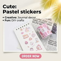Étiquettes personnalisées avec logo imprimé A4 A5 A6 Autocollants en papier vinyle imperméables à découpe à la forme pour enfants