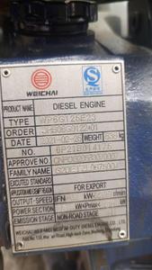 Các sử dụng động cơ <span class=keywords><strong>diesel</strong></span> wp6g125e22 cho công nghiệp máy xúc, máy móc xây dựng loader - Product Image 3