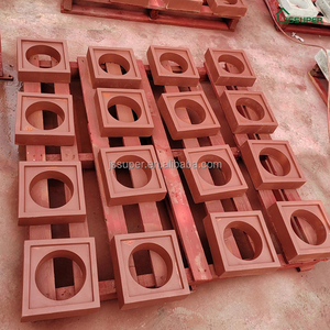 Chất lượng cao vuông lỗ tròn đất sét thành phần gạch chống ẩm và chống cháy - Product Image 4