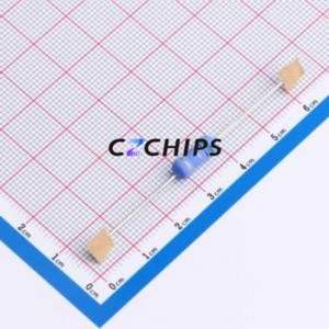 Resistencia de Orificio Pasante MOR02SJ050JA10, Componente de Orificio Pasante (THT), D4.5xL11.5mm, Película de Óxido Metálico, 5 Ohm, 5%, 2W - Product Image 2