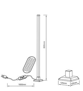 Modern Smart LED Floor Lamp <b>RGB</b> Color Changing Music Sync Dimmable Corner Standing Lamp with WiFi App Voice <b>Control</b> for Living - Product Image 2