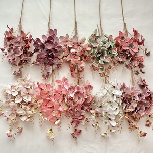 Nouveau Design Soie Artificielle Orchidée Fleurs 5 Fourchettes 30 Têtes <span class=keywords><strong>Whelan</strong></span> Fleur pour La Maison Fête Des Mères Noël Nouvel An Halloween - Product Image 1
