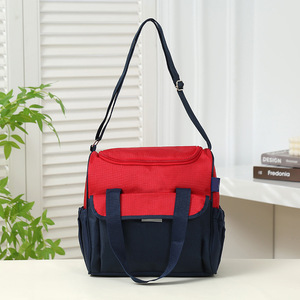 Conjunto de Bolsas de Maternidad Azul Marino y Rojo de Poliéster Expandible de Gran Capacidad para Almacenamiento en el Hogar Primavera 2024 - Product Image 3