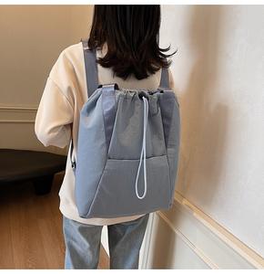 RUIQUWIN Mochilas con Cordón Ajustable Unisex, Transpirables, de Gran Capacidad, con Cierre, para Viajes, Deportes, Yoga, Gimnasio - Product Image 2